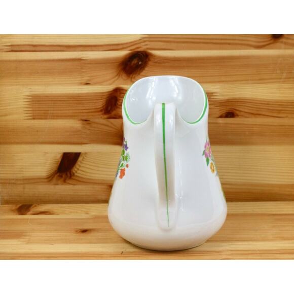 Vintage Pillivuyt France "Fleurs et Rubans" Betty St. John Pitcher China Pottery - Picture 3 of 6